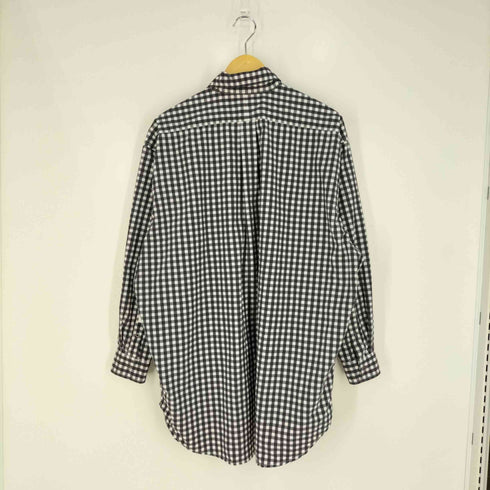 バーラップアウトフィッター BURLAP OUTFITTER ギンガムチェック ナイロンシャツ メンズ import:M