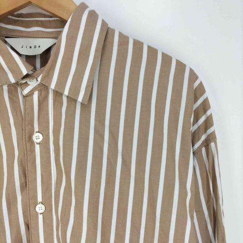 ジエダ Jieda STRIPE OVER SHIRT メンズ 1