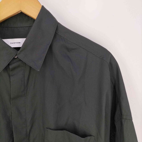 ファセッタズム FACETASM Long Belted Shirt ベルテッドロングシャツ メンズ 4