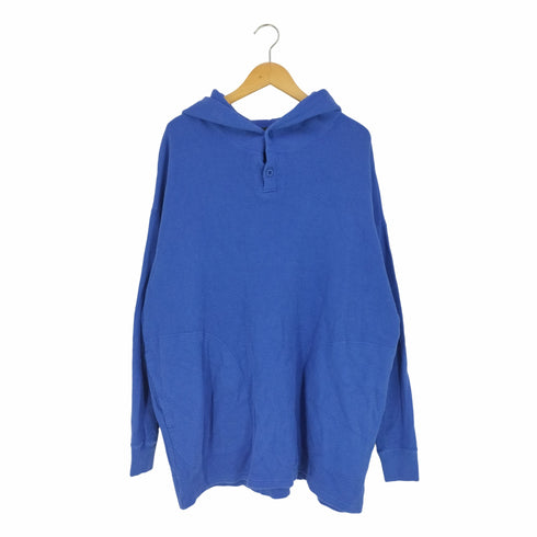 カバンドズッカ CABANE de ZUCCa ワッフルプルオーバーパーカー メンズ M
