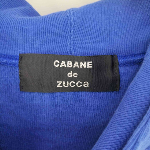 カバンドズッカ CABANE de ZUCCa ワッフルプルオーバーパーカー メンズ M