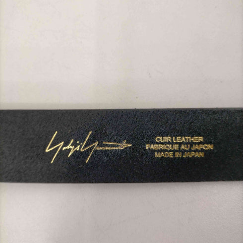 ヨウジヤマモト Yohji Yamamoto 35MM プレンベルト メンズ