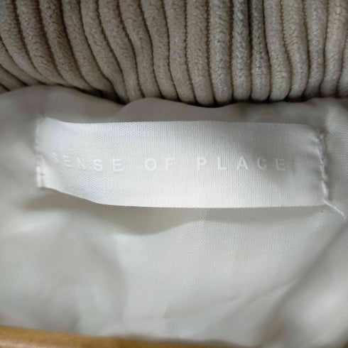センスオブプレイス SENSE OF PLACE パデットドローコードツキブルゾン メンズ import:L