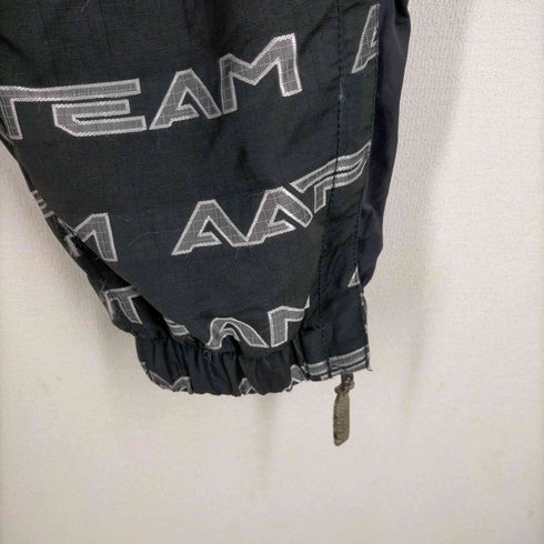 エーエイプバイアベイシングエイプ AAPE BY A BATHING APE WOVEN PANTS 総柄トラックパンツ メンズ JPN:L