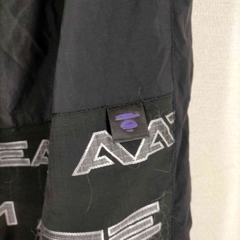 エーエイプバイアベイシングエイプ AAPE BY A BATHING APE WOVEN PANTS 総柄トラックパンツ メンズ JPN:L