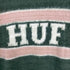 ハフ HUF ロゴ ボーダー シャギーニット セーター メンズ JPN:L