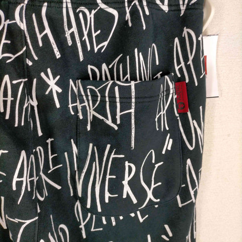 エーエイプバイアベイシングエイプ AAPE BY A BATHING APE all over print joggers メンズ JPN:L