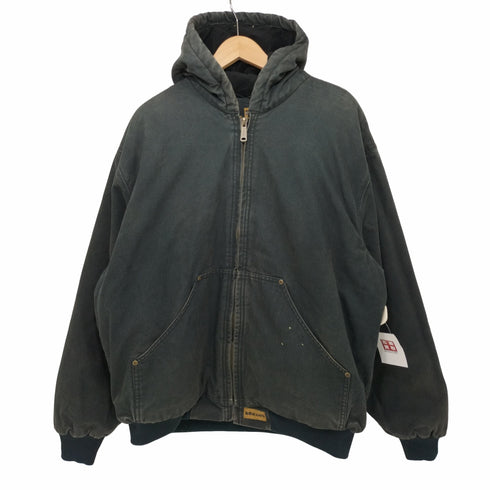 フメイ BRAZOS 裏起毛キルティング ダックジャケット メンズ import:XL