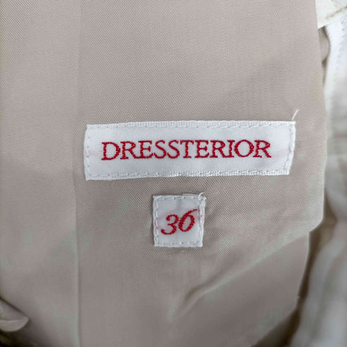 ドレステリア DRESSTERIOR イージーウエストテーパードパンツ スラックス レディース JPN:36