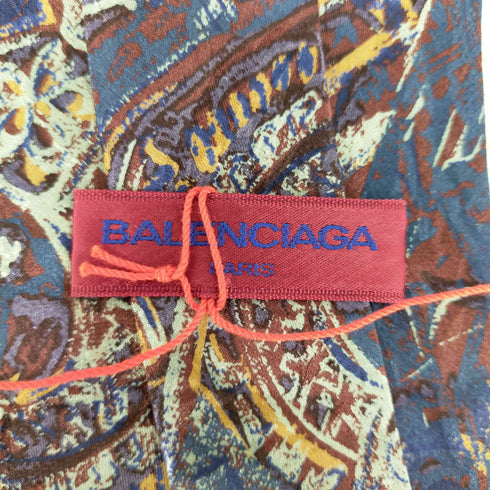 バレンシアガ BALENCIAGA シルク100% ネクタイ メンズ ONE SIZE
