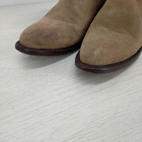 ELANDALUCIA エルアンダルシア スエードレザー ヒールブーツ レディース JPN:38