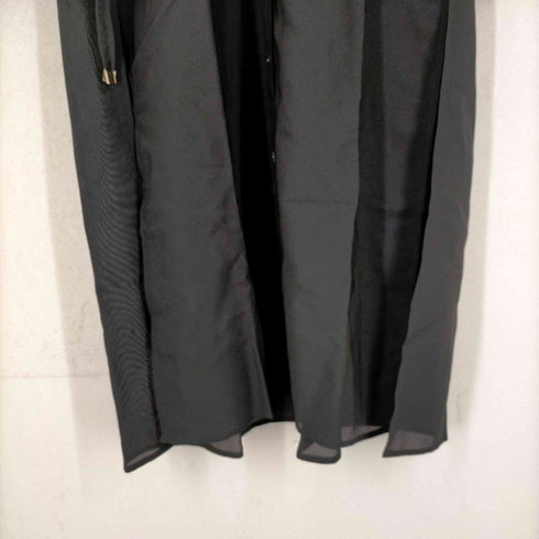 ロペ ROPE 22AW マルチWAYボザムシャツワンピース 長袖 ロング 前開き リボンベルト付き レディース JPN:38