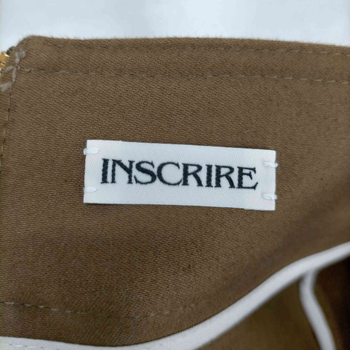 アンスクリア INSCRIRE 19AW ジップデザインタイトスカート レディース JPN:38