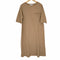 デミリー DEMYLEE DEMY BY DEMYLEE マキシTワンピース 八分袖 ロング プルオーバー import レディース JPN:XS