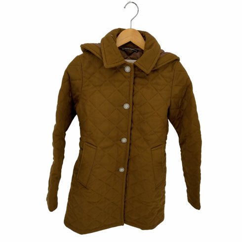 トラディショナルウェザーウェア Traditional Weatherwear キルティングジャケット フード付き レディース JPN:34