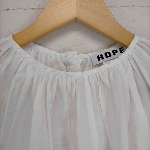 ホープ HOPE ギャザーデザインブラウス レディース JPN:38