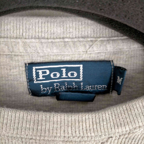 ポロバイラルフローレン Polo by RALPH LAUREN 90s ポニー刺しゅうクルーネックスウェット メンズ JPN:M