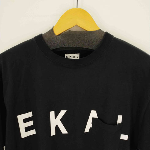 エカル EKAL フロントロゴカットソー 1ポケット メンズ JPN:L