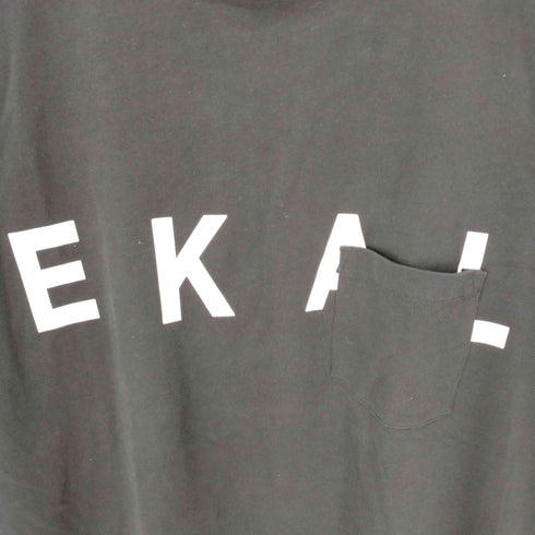 エカル EKAL フロントロゴカットソー 1ポケット メンズ JPN:L