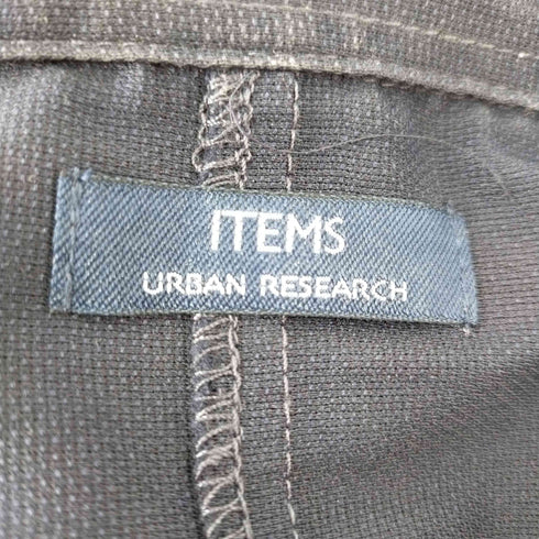 アイテムズ アーバンリサーチ ITEMS URBAN RESEARCH 切り替えパナマ半袖シャツ メンズ JPN:L