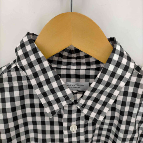 ビューティーアンドユースユナイテッドアローズ BEAUTY & YOUTH UNITED ARROWS 18AW シャツ スタンダード チェック 長袖 レディース JPN:S