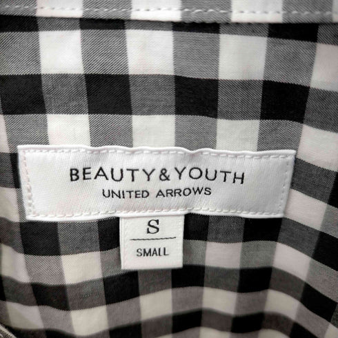 ビューティーアンドユースユナイテッドアローズ BEAUTY & YOUTH UNITED ARROWS 18AW シャツ スタンダード チェック 長袖 レディース JPN:S