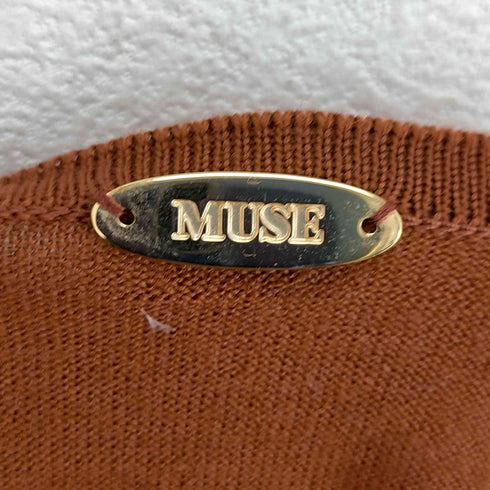 ミューズデドゥーズィエム クラス MUSE de Deuxieme Classe クルーネックプルオーバーニット カットソー レディース JPN:36