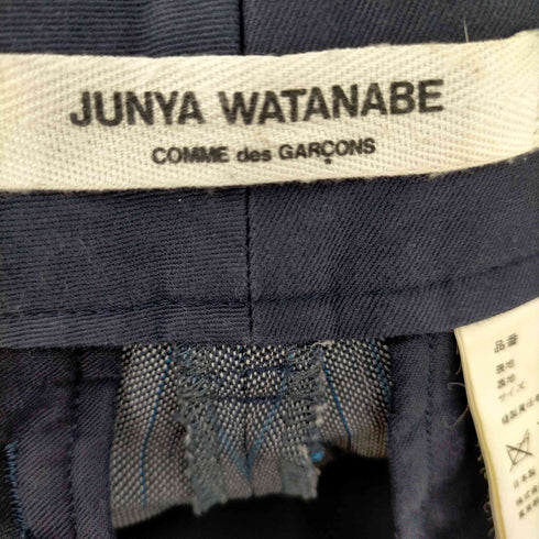 ジュンヤワタナベコムデギャルソン JUNYA WATANABE COMME des GARCONS ad2002 ウール ストライプパンツ メンズ JPN:M