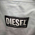 ディーゼル DIESEL ロゴ刺繍シャツワンピース ひざ丈 長袖 レディース XXS