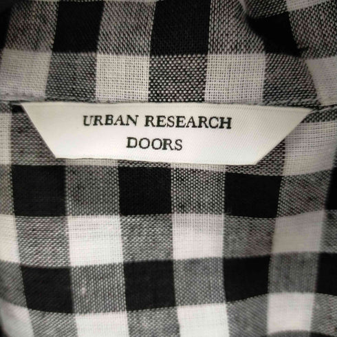 アーバンリサーチドアーズ URBAN RESEARCH DOORS UR TECH 高機能リネン リネンオープンカラーシャツ メンズ JPN:L