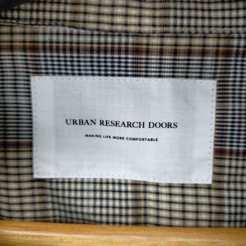 アーバンリサーチドアーズ URBAN RESEARCH DOORS イージーケアオープンカラーシャツ メンズ US:40