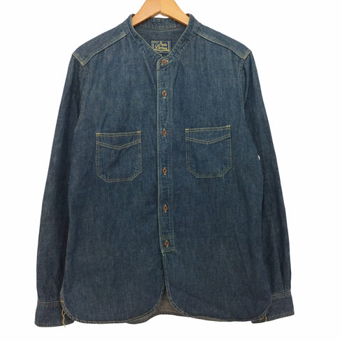 スタジオダルチザン STUDIO DARTISAN 40th Heritage Denim Shirts メンズ US:38