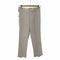 アパルトモンドゥーズィエムクラス LAppartement DEUXIEME CLASSE Lisiere LAppartement Linen Cropped スラックスパンツ ストレート ジッパーフライ レディース JPN:34