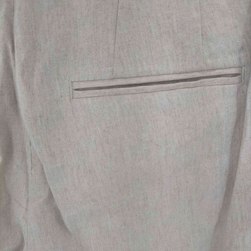 アパルトモンドゥーズィエムクラス LAppartement DEUXIEME CLASSE Lisiere LAppartement Linen Cropped スラックスパンツ ストレート ジッパーフライ レディース JPN:34