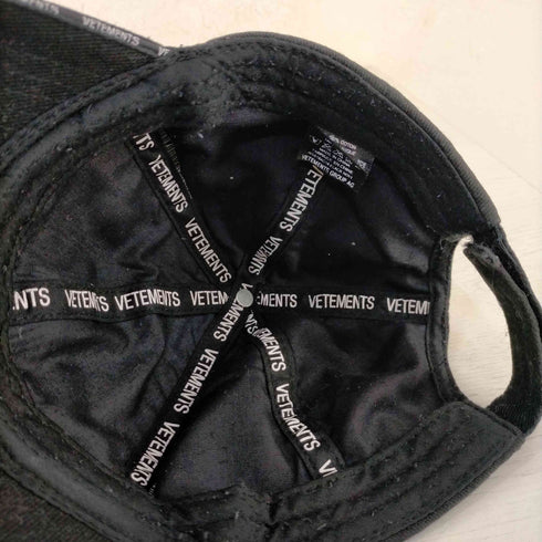 ヴェトモン VETEMENTS Haute Couture Cap メンズ