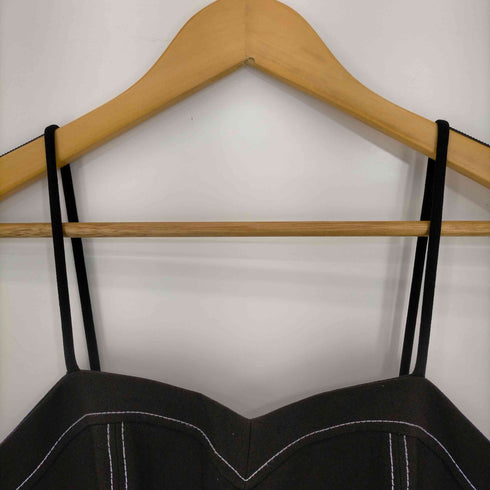 ザラ ZARA DRESS WITH CONTRASTING TOPSTITCHING レディース JPN:S