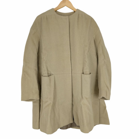 fermata アンゴラ混ウールノーカラーコート レディース JPN:36