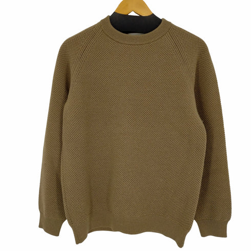 アーバンリサーチドアーズ URBAN RESEARCH DOORS タック編みクルーネックニット メンズ US:38