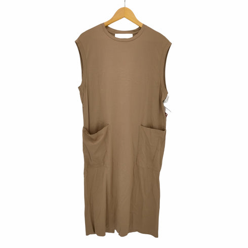 アダワズ ADAWAS 20SS OVER SIZE TUNIC オーバーサイズチュニック プルオーバー ノースリーブ レディース FREE