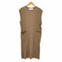 アダワズ ADAWAS 20SS OVER SIZE TUNIC オーバーサイズチュニック プルオーバー ノースリーブ レディース FREE
