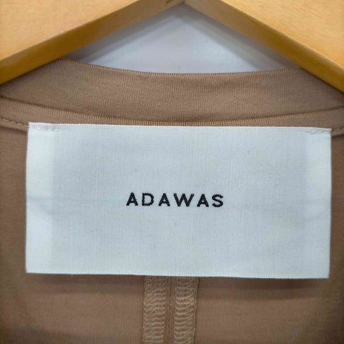 アダワズ ADAWAS 20SS OVER SIZE TUNIC オーバーサイズチュニック プルオーバー ノースリーブ レディース FREE