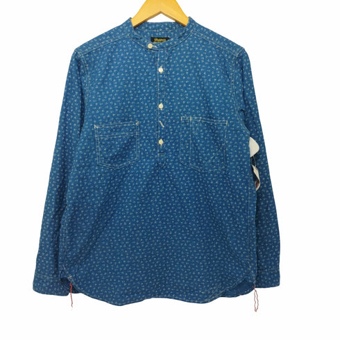 ダッパーズ Dapper's Classical Stand Collar Pullover Work Shirts メンズ US:40