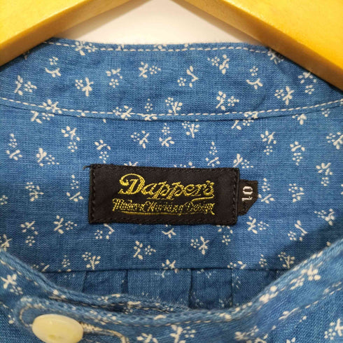 ダッパーズ Dapper's Classical Stand Collar Pullover Work Shirts メンズ US:40