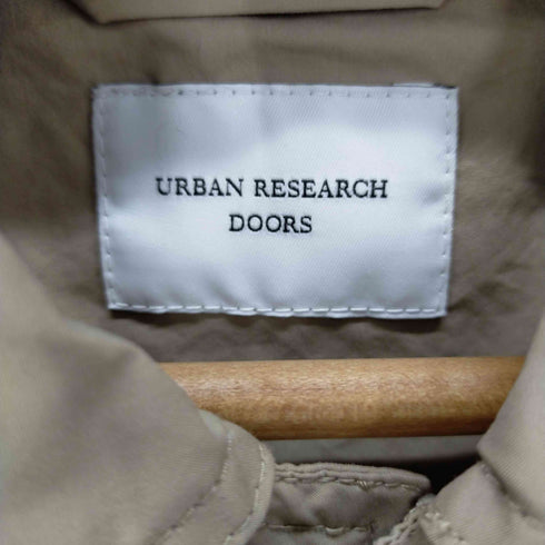 アーバンリサーチドアーズ URBAN RESEARCH DOORS 比翼 スプリングステンカラーコート メンズ US:40