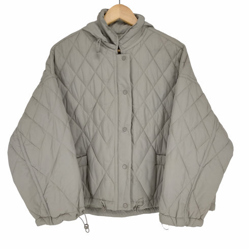 ザラ ZARA ウォーター リペレント キルティング ジャケット レディース JPN:M