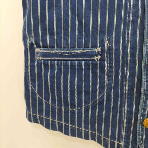 スタジオダルチザン STUDIO DARTISAN MR.RAIL ROAD DOUBLE WABASH VEST メンズ US:38