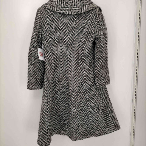 アルマーニコレツィオーニ ARMANI COLLEZIONI ツイード ロングコート アウター レディース JPN:38