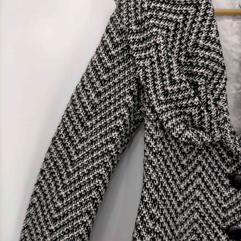 アルマーニコレツィオーニ ARMANI COLLEZIONI ツイード ロングコート アウター レディース JPN:38
