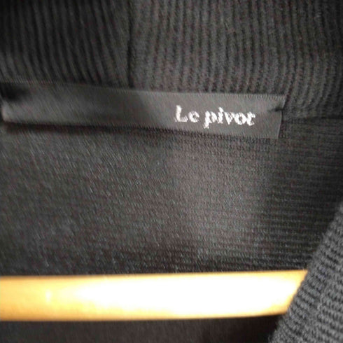 ルピボット Le pivot ショールカラーライトジャケット コート レディース ONE SIZE