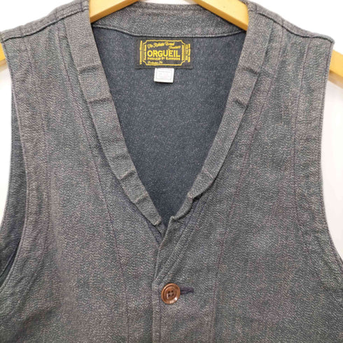 オルゲイユ ORGUEIL Gilet OR-4009 メンズ US:38